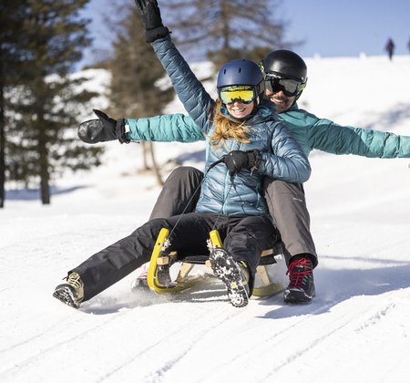 Tobogganing